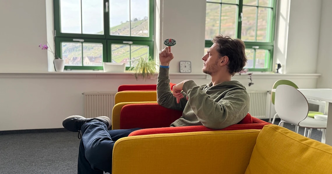 Softwareentwickler Axel im Interview über Kundenprojekte und KI bei pep.digital
